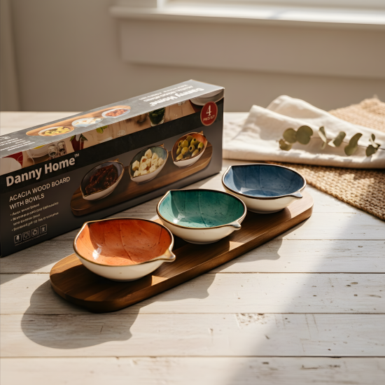 Nuts Bowl Set - 3 Pcs